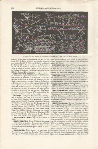 LAMINA ESPASA 34433: La caza en Egipto, de la tumba de Beni-Hassan, según Maspero