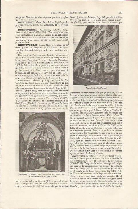 LAMINA ESPASA 34439: Palacio Beautivolglie en Ferrara