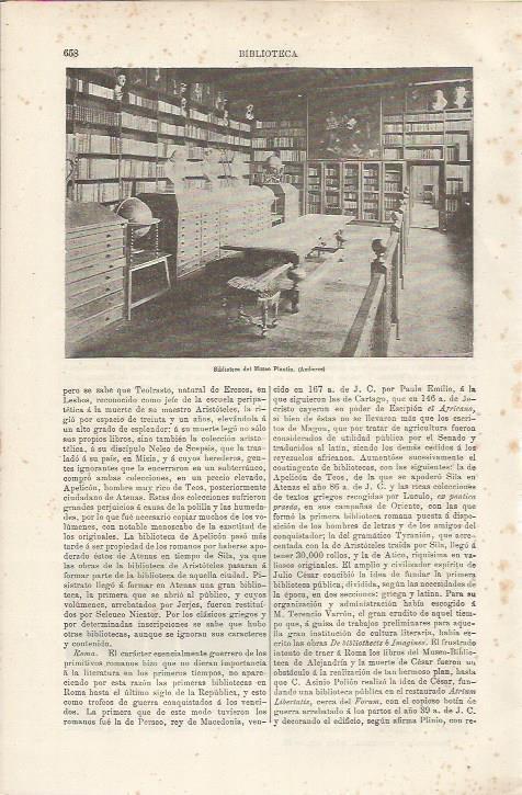 LAMINA ESPASA 34521: Biblioteca del Museo Plantin