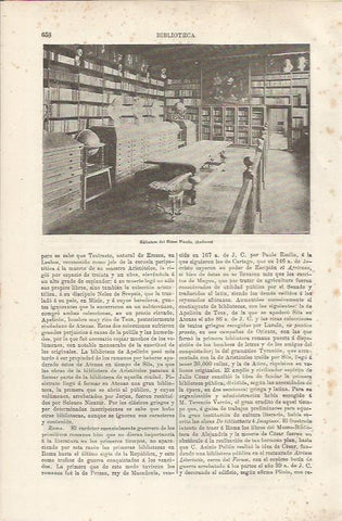 LAMINA ESPASA 34521: Biblioteca del Museo Plantin