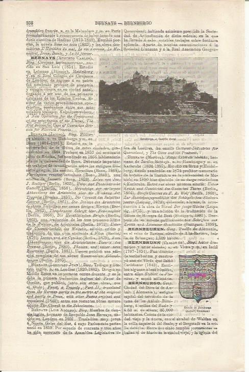 LAMINA ESPASA 34475: Castillo de Bernburgo, Alemania