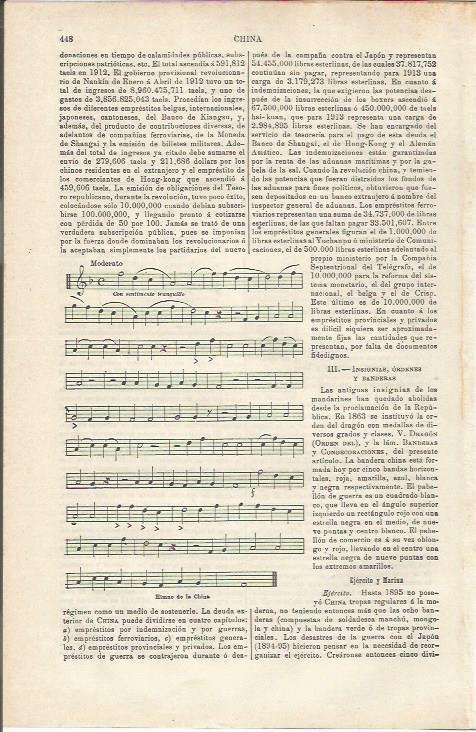 LAMINA ESPASA 34762: Himno de China
