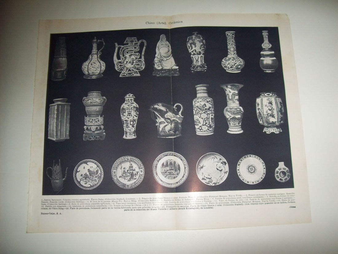 LAMINA ESPASA 34777: Ceramica China