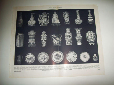LAMINA ESPASA 34777: Ceramica China