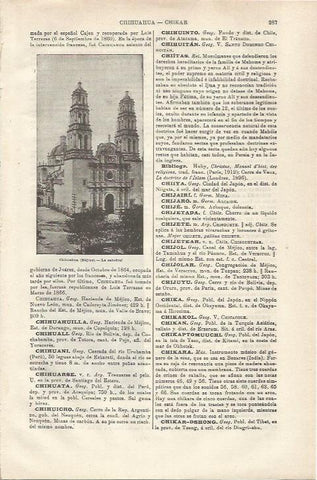 LAMINA ESPASA 34738: Catedral de Chihuahua