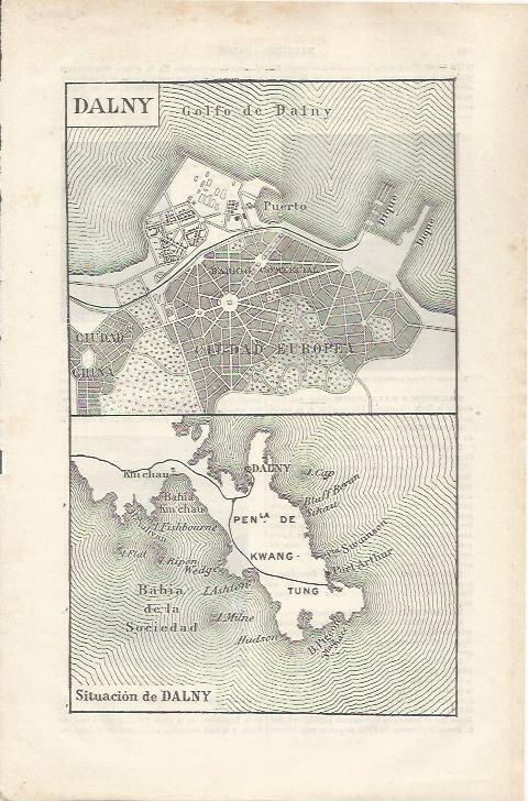 LAMINA ESPASA 34823: Plano de Dalny