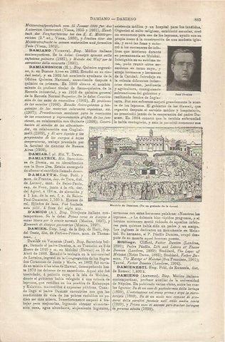LAMINA ESPASA 34834: Martirio de Damiens
