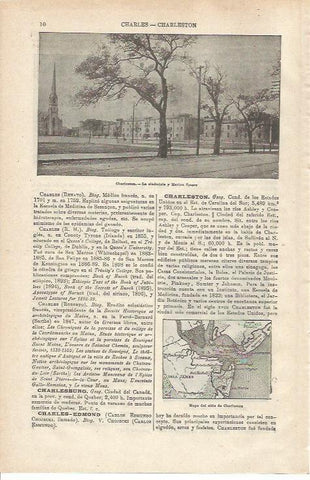 LAMINA ESPASA 34663: Ciudadela de Charleston, Estados Unidos