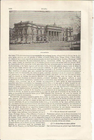 LAMINA ESPASA 34638: Bolsa de Madrid
