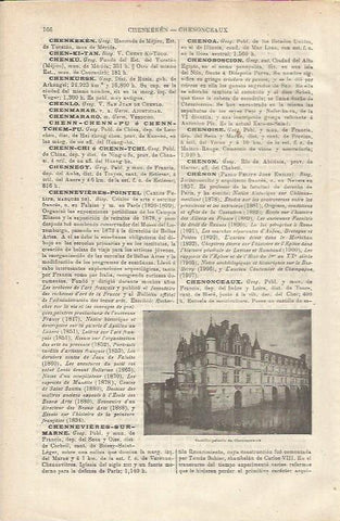 LAMINA ESPASA 34700: Castillo de Chenonceaux, Francia