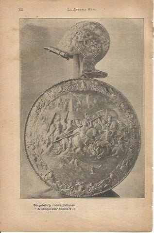 LAMINA 20648: Borgoñota del emperador Carlos V