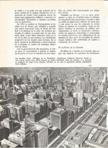 LAMINA 20606: Vista aerea de Chicago