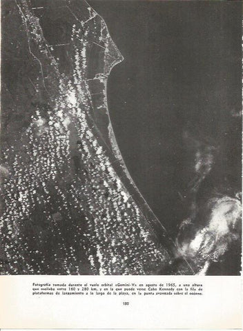 LAMINA 20604: Fotografia del cabo Kennedy en 1965 desde el Gemini V
