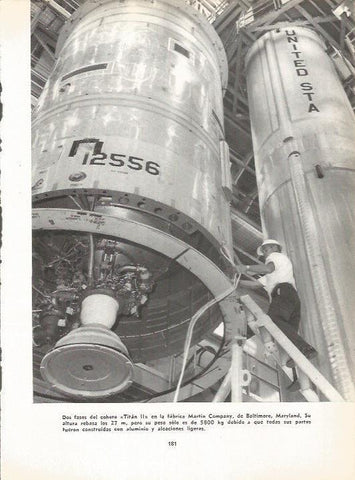 LAMINA 20603: El cohete Titan II