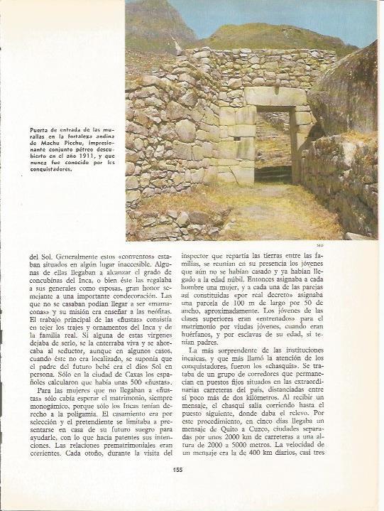 LAMINA 20598: Puerta del Machu Picchu, Peru