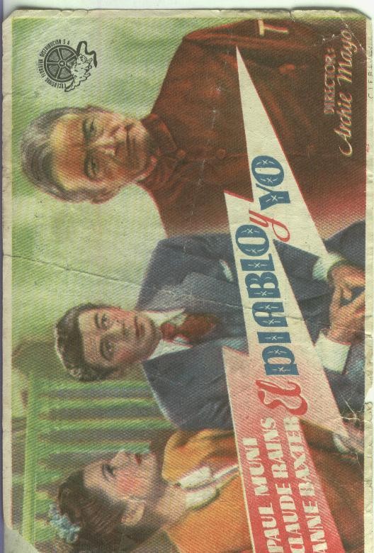 Programas de Cine: el diablo y yo