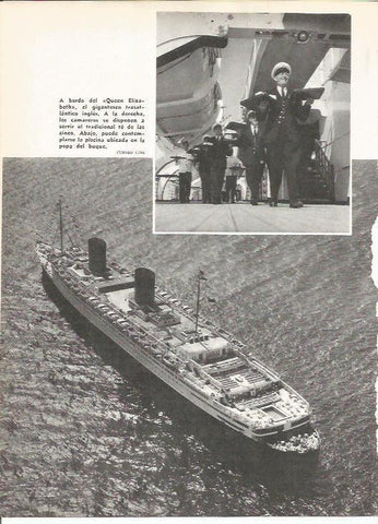 LAMINA 20620: El Queen Elisabeth de la Marina de Inglaterra
