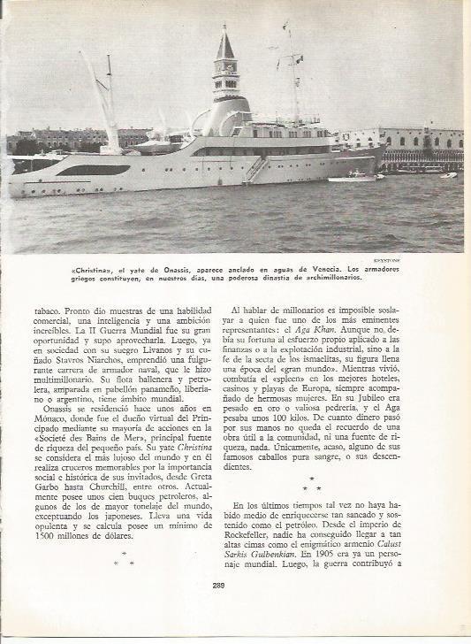 LAMINA 20618: Christina, el yate de Onassis