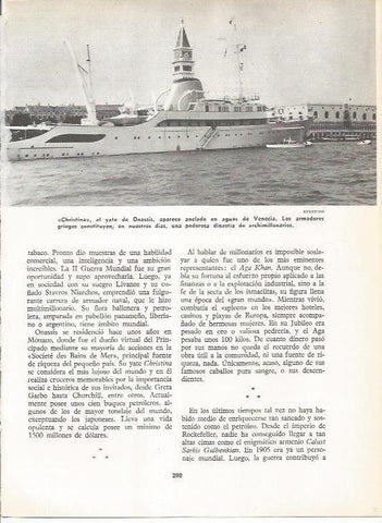 LAMINA 20618: Christina, el yate de Onassis
