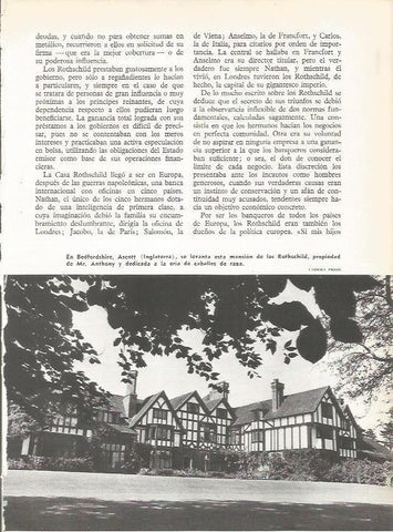 LAMINA 20617: Mansion de los Rothschild en Ascott, Inglaterra