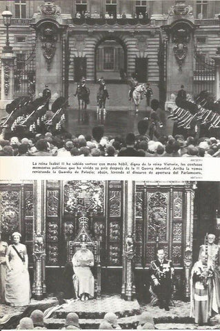 LAMINA 20614: La reina Isabel II de Inglaterra