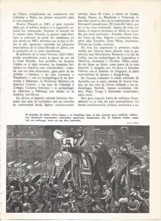 LAMINA 20613: El Principe de Gales visita Jaipur