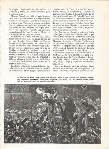 LAMINA 20613: El Principe de Gales visita Jaipur