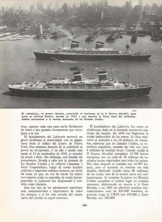 LAMINA 20619: El America de la Marina de USA
