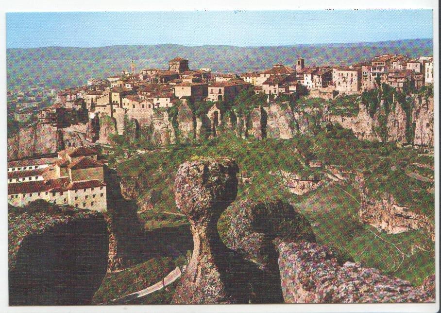 Postal JC0206: Cuenca. Panoramica y Hoz del Huecar