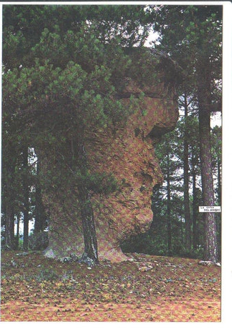 Postal JC0208: Cuenca. La cara del hombre