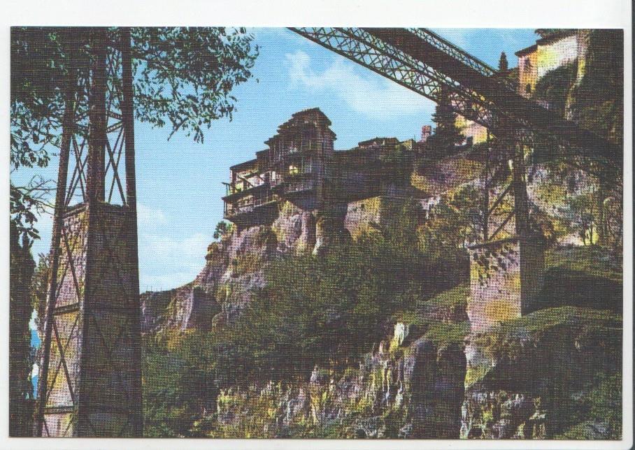 Postal JC0218: Cuenca. Puente de San Pablo y Casas Colgadas