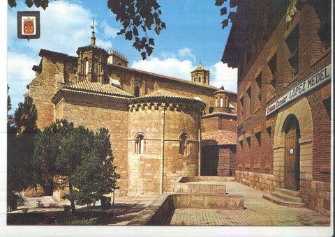 Postal JC0233: Daroca (Zaragoza). Abside Basilica, siglos XII y XVI