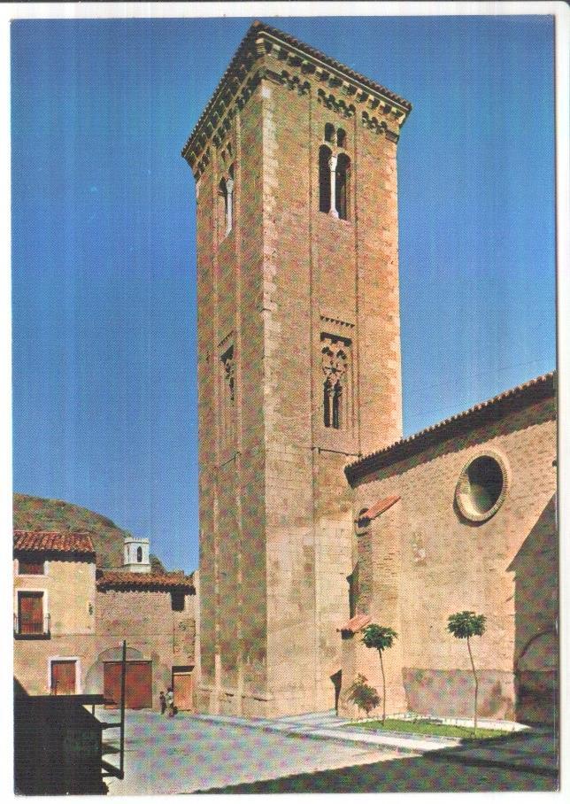 Postal JC0237: Daroca (Zaragoza). Torre de Santo Domingo (Monumento Nacional)