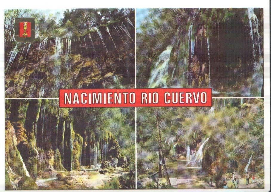 Postal JC0242: Cuenca. Nacimiento del Rio Cuervo. Diversos aspectos