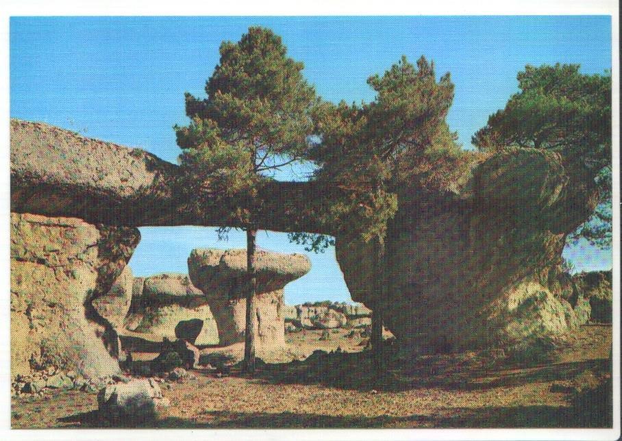 Postal JC0243: Cuenca - Ciudad Encantada. Puente Mayor y Teatro