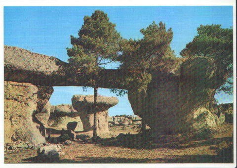 Postal JC0243: Cuenca - Ciudad Encantada. Puente Mayor y Teatro