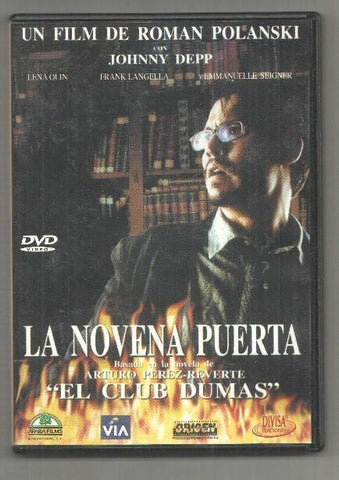 DVD, pelicula: La Novena Puerta. Film de Roman Polanski con Johnny Depp