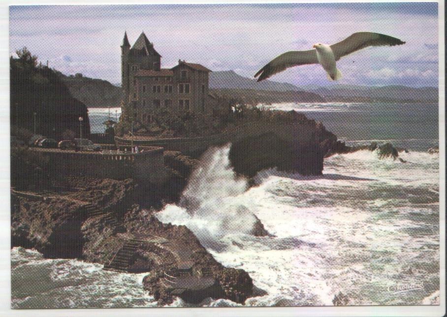 Postal JC0266: Biarritz. La Villa Belza