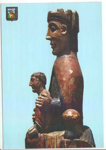Postal JC0275: Nuria. Santuari de la Mare de Deu de Nuria. Imagen siglo VIII
