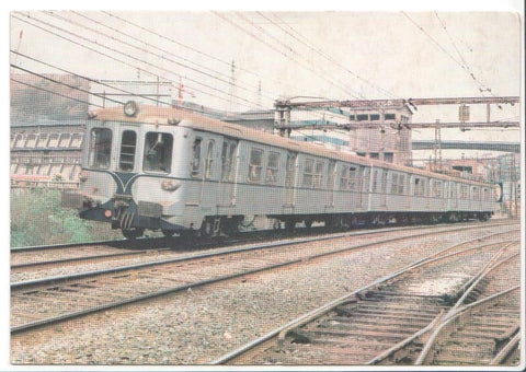 Postal JC0276: Locomotora electrica: Unidad electrica 434 (ex 400), Serie 401-411, construidos en 1960 y dados de baja en 1991 SECN, Cenemesa)