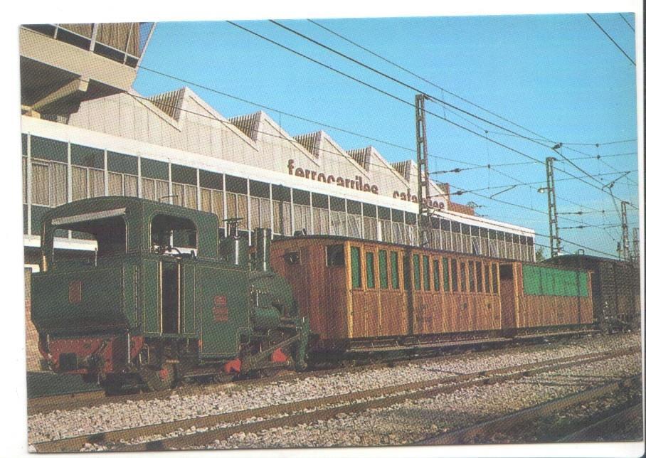 Postal JC0278: Locomotora electrica: Cremallera de Montserrat, FMGP locomotora n.ª 2