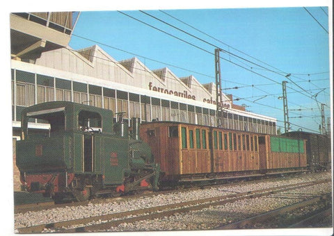 Postal JC0278: Locomotora electrica: Cremallera de Montserrat, FMGP locomotora n.ª 2
