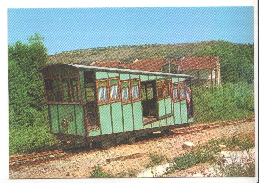 Postal JC0286: Funicular de Gelida, inaugurat 1924, Foto Jaume Fernandez (1971)