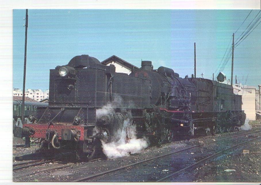 Postal JC0297: Locomotora electrica 462-F-0403 serie 0401/0406. Valencia. Foto de josep Ferrate