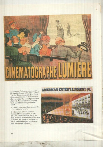 Lamina 2 The movie Poster book: Cinematografhe  lumiere