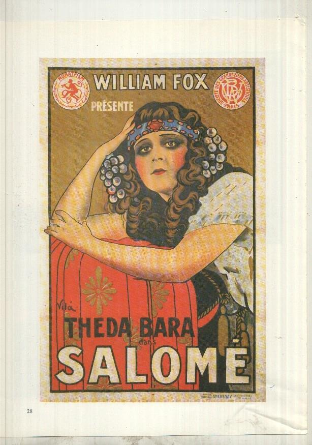 Lamina 7 The movie Poster book: William Foc y entrasera Mabel normand 