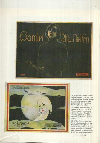 Lamina 8 The movie Poster book: The little American en trasera Theda bara as salome 