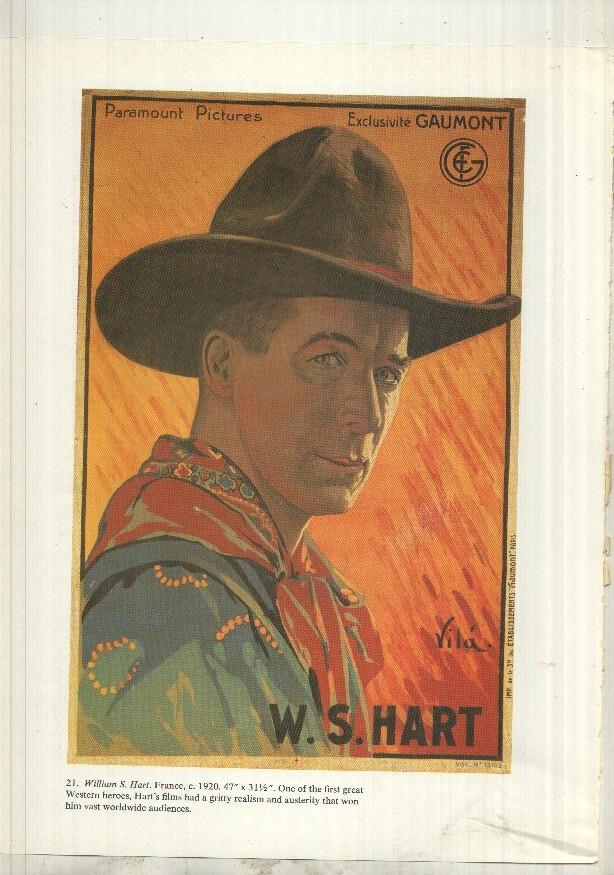 Lamina 9 The movie Poster book: Joan the woman y en trasera william S hart