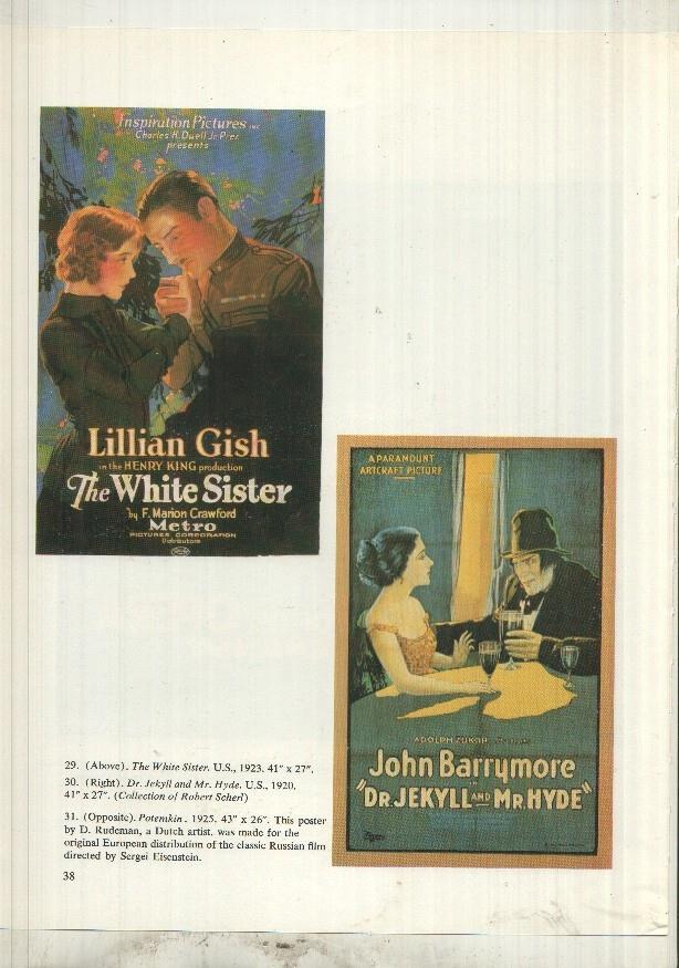 Lamina 12 The movie Poster Book: The phantom of the opera  y en trasera THe white sister 