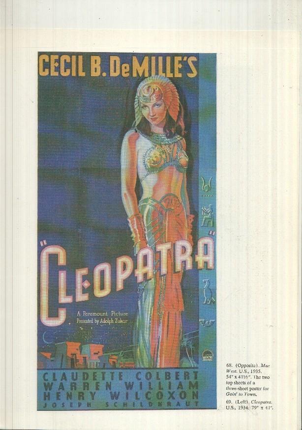Lamina 26 The movie Poster Book: Mickey Mouse y en trasera Cleopatra